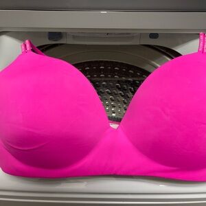 Victoria's Secret Like New Hot Pink Bra Beautiful EUC